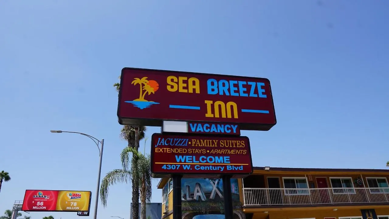 Motell Sea Breeze Inn - Lax Airport, Los Angeles Inglewood