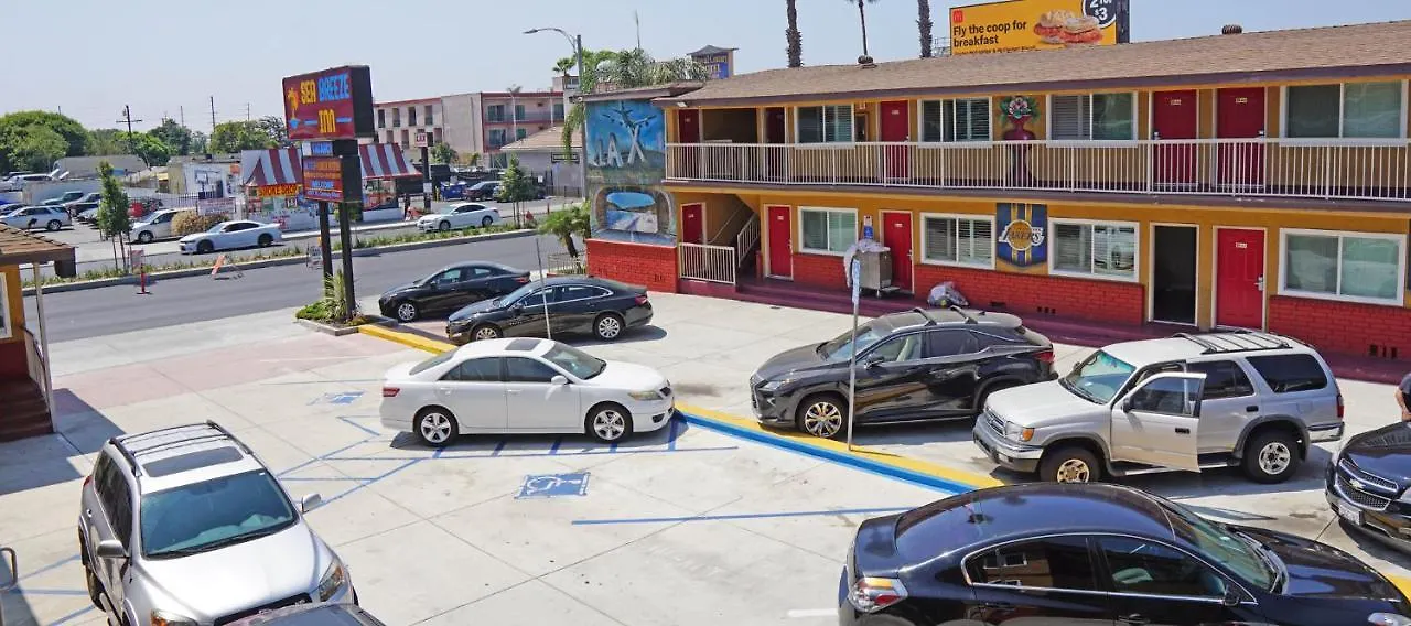 *** Motell Sea Breeze Inn - Lax Airport, Los Angeles Inglewood USA